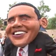 A person dressed up as President Obama at an anti-Obama protest in Arizona (screenshot from KNXV-TV)